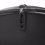 24" Silver Round Metal Indoor Outdoor Tray With Handles-6