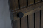 23" Dark Brown Teak Slat Non Slip Bath Mat-6