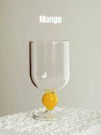 Gumballs Wine Glass Set - Eclectic Whimsical Coloured Cocktail Glasses