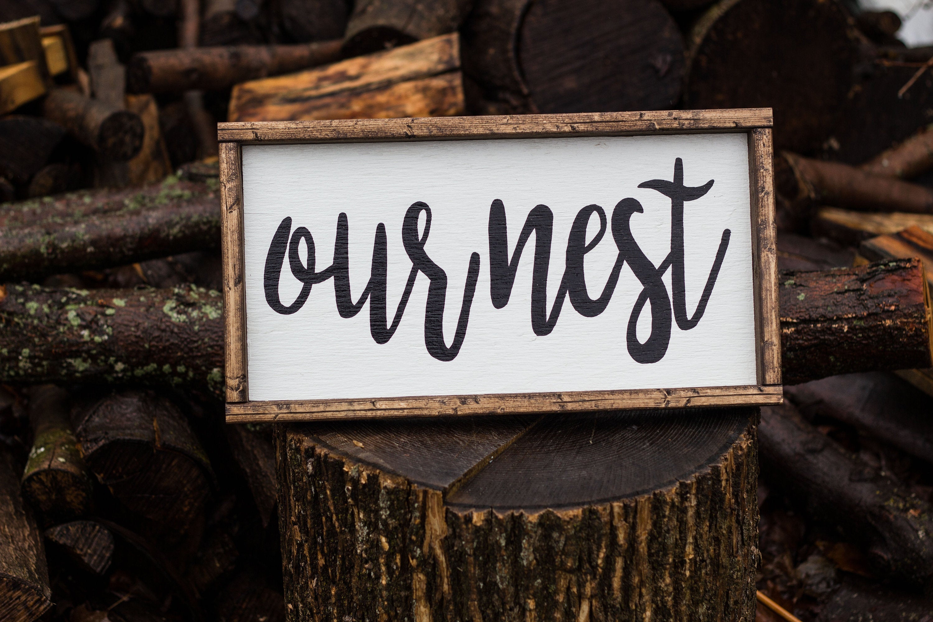Our Nest Sign
