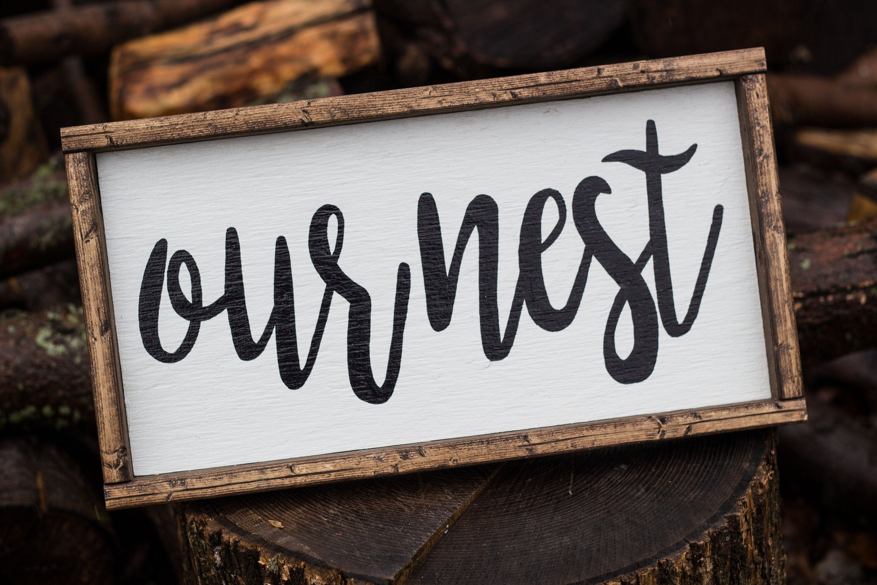 Our Nest Sign