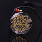 Orgonite Pendant Orgone Crystal Necklace Emf Protection Jewelry Necklace Meditation Jewelry