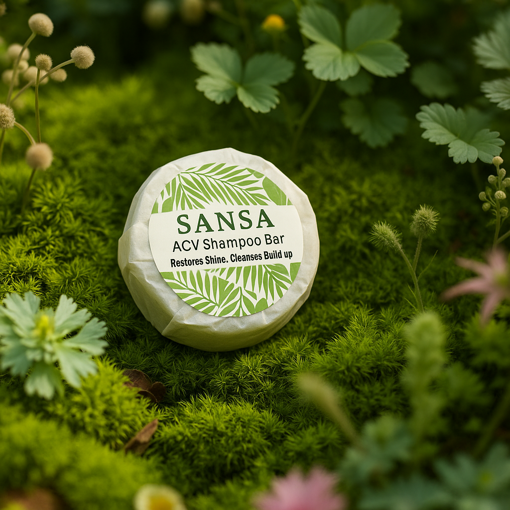 Apple Cider Vinegar Clarifying Sansa Shampoo Bar-1