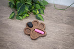 Heart Carved Catch All Tray, Change Tray
